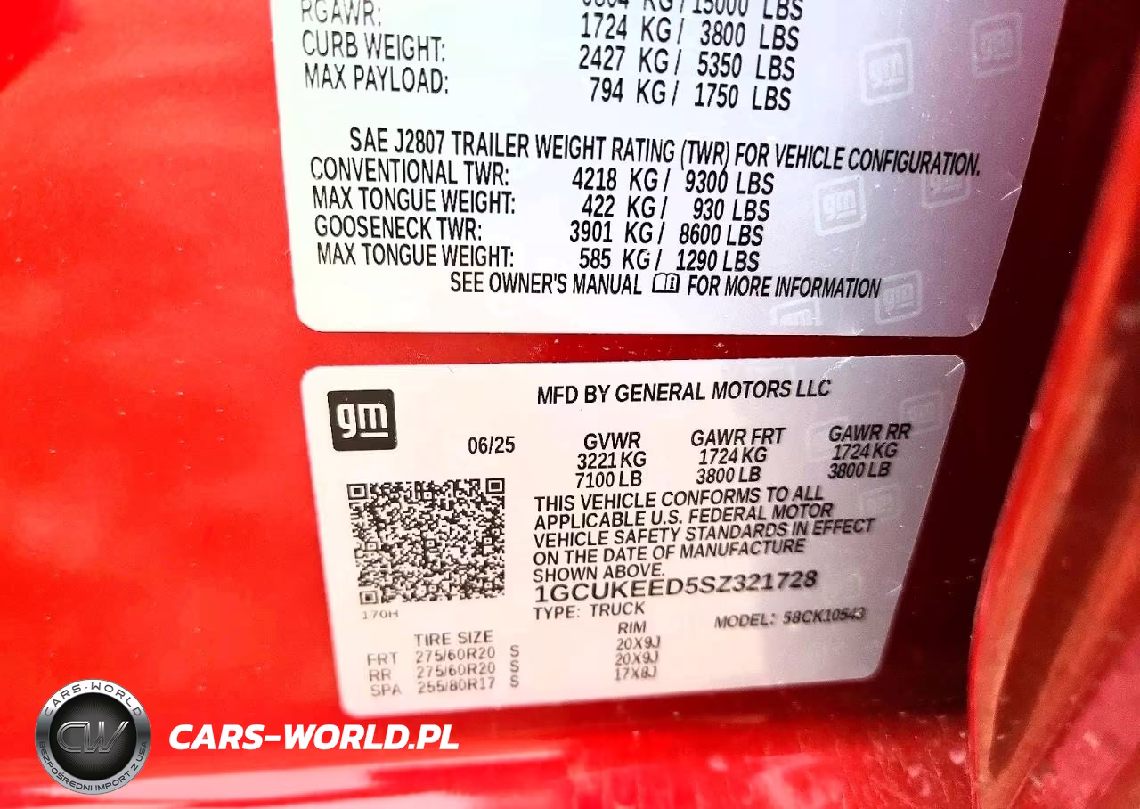 2025 Chevrolet Silverado 1500 4Wd Short Bed Rst VIN:1GCUKEED5SZ321728 - 12