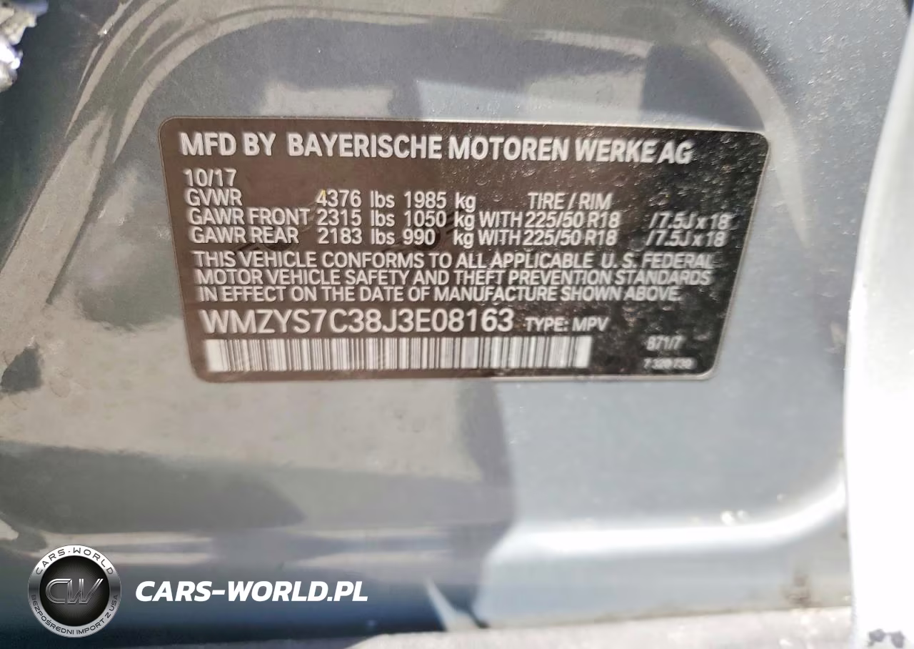 2018 Mini Cooper Countryman VIN:WMZYS7C38J3E08163 - 12
