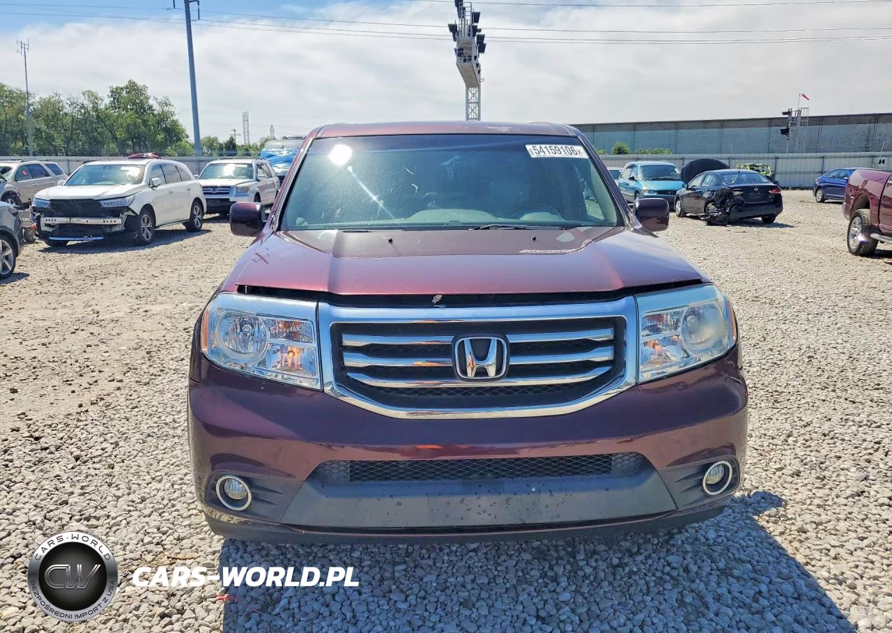 2012 Honda Pilot Exl VIN:5FNYF4H55CB080197 - 5
