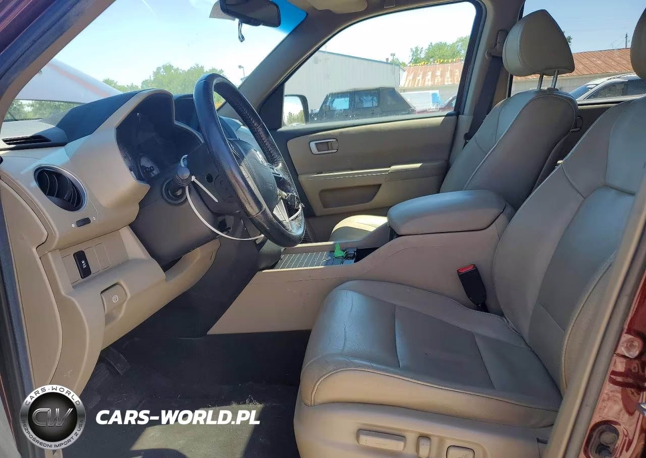 2012 Honda Pilot Exl VIN:5FNYF4H55CB080197 - 7