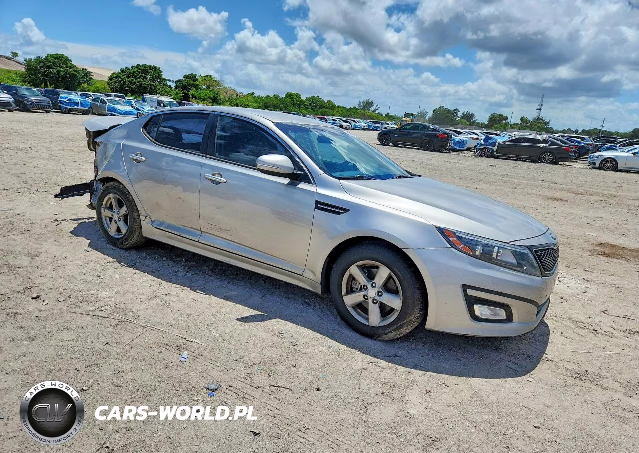 2014 Kia Optima Lx VIN:KNAGM4A73E5480306 - 4