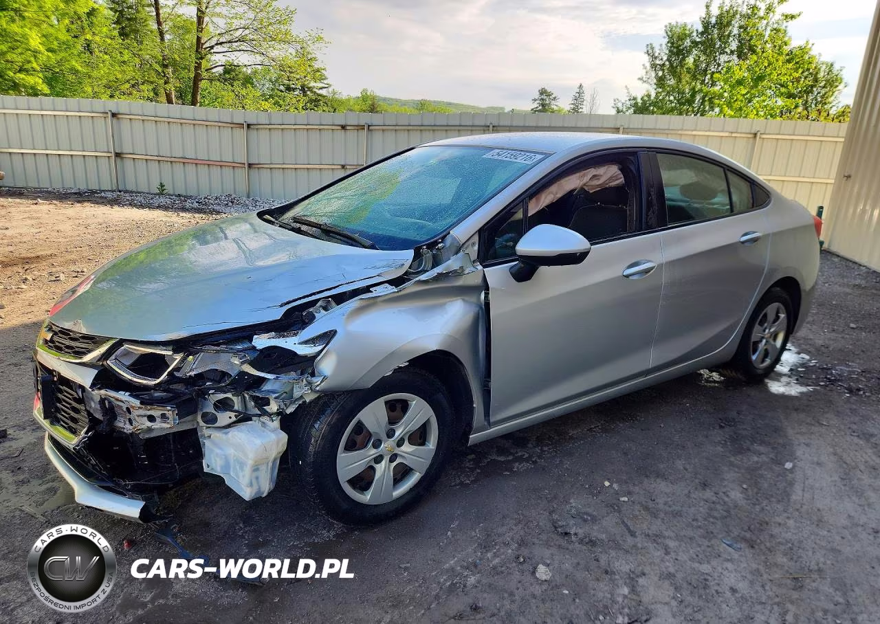 2017 Chevrolet Cruze Ls VIN:1G1BB5SM6H7163893 - 1