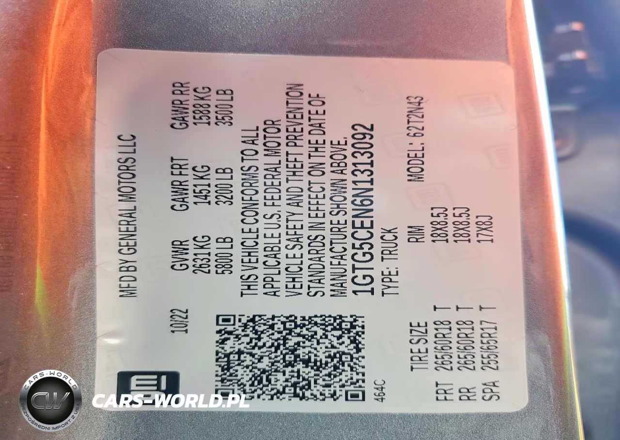 2022 GMC Canyon 2Wd Short Box Elevation VIN:1GTG5CEN6N1313092 - 13