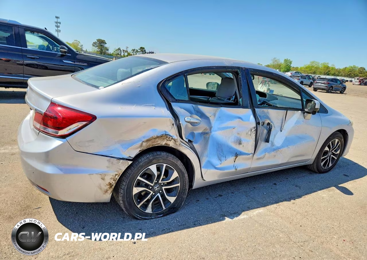 2015 Honda Civic Ex VIN:19XFB2F8XFE013108 - 3