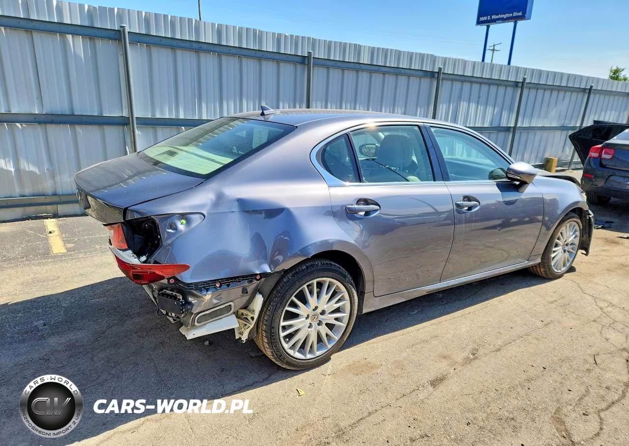 2013 Lexus Gs 350 VIN:JTHCE1BLXD5002602 - 3
