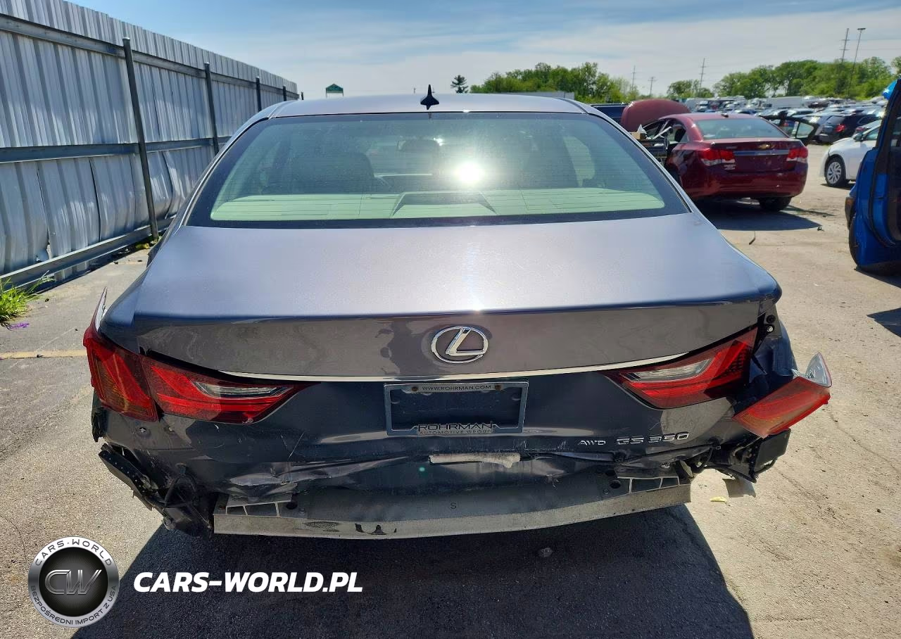 2013 Lexus Gs 350 VIN:JTHCE1BLXD5002602 - 6