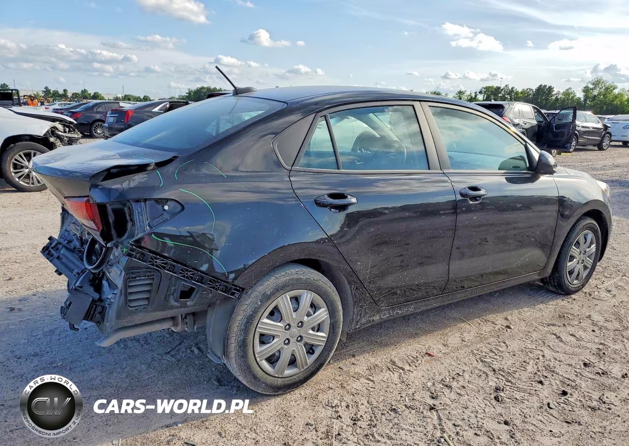 2022 Kia Rio S VIN:3KPA24AD3NE508310 - 3
