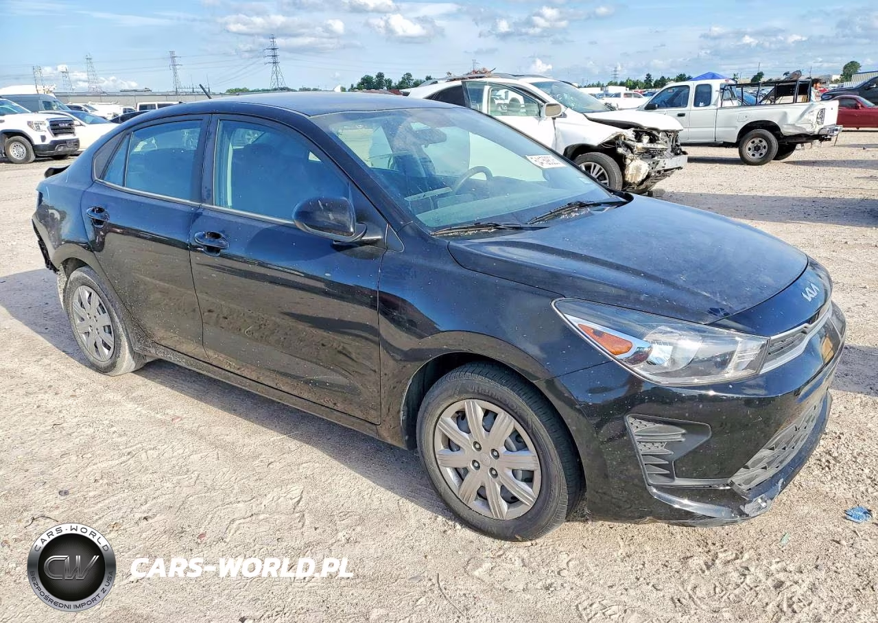 2022 Kia Rio S VIN:3KPA24AD3NE508310 - 4
