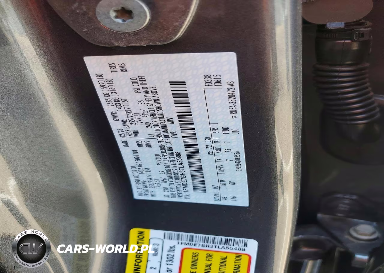 2026 Ford Bronco Big Bend VIN:1FMDE7BH3TLA55488 - 13