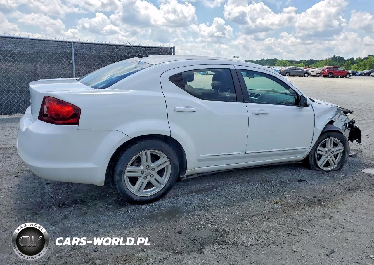 2012 Dodge Avenger Sxt VIN:1C3CDZCB7CN185338 - 3