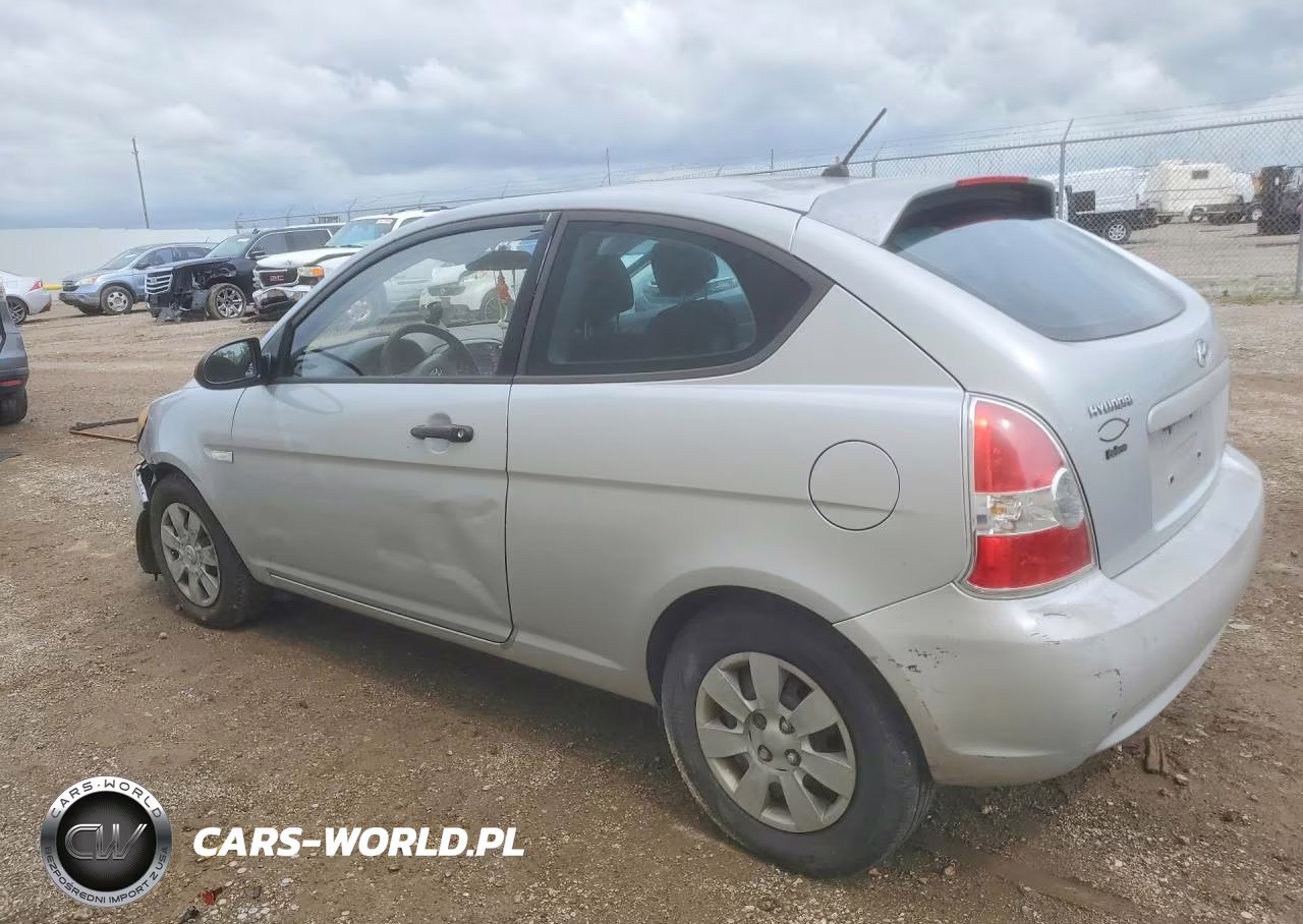 2007 Hyundai Accent Gs VIN:KMHCM36C37U044951 - 2