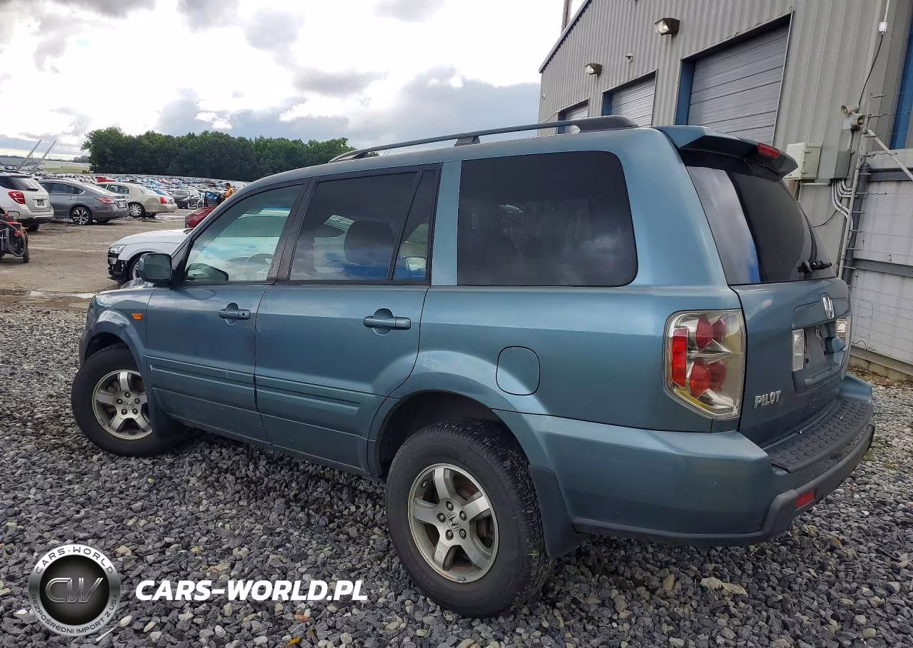 2008 Honda Pilot Exl VIN:5FNYF28768B000600 - 2