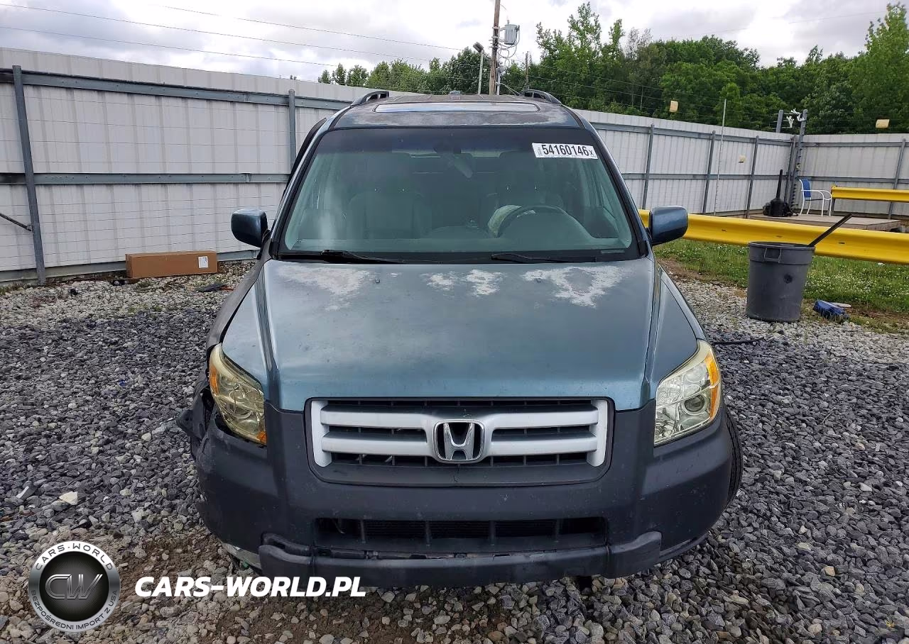 2008 Honda Pilot Exl VIN:5FNYF28768B000600 - 5