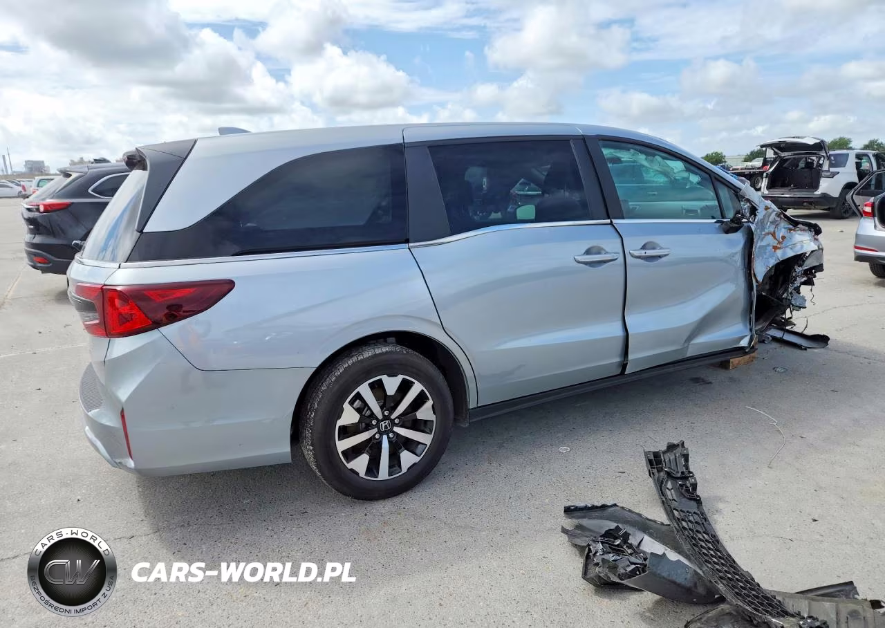 2025 Honda Odyssey Exl VIN:5FNRL6H60SB083587 - 3