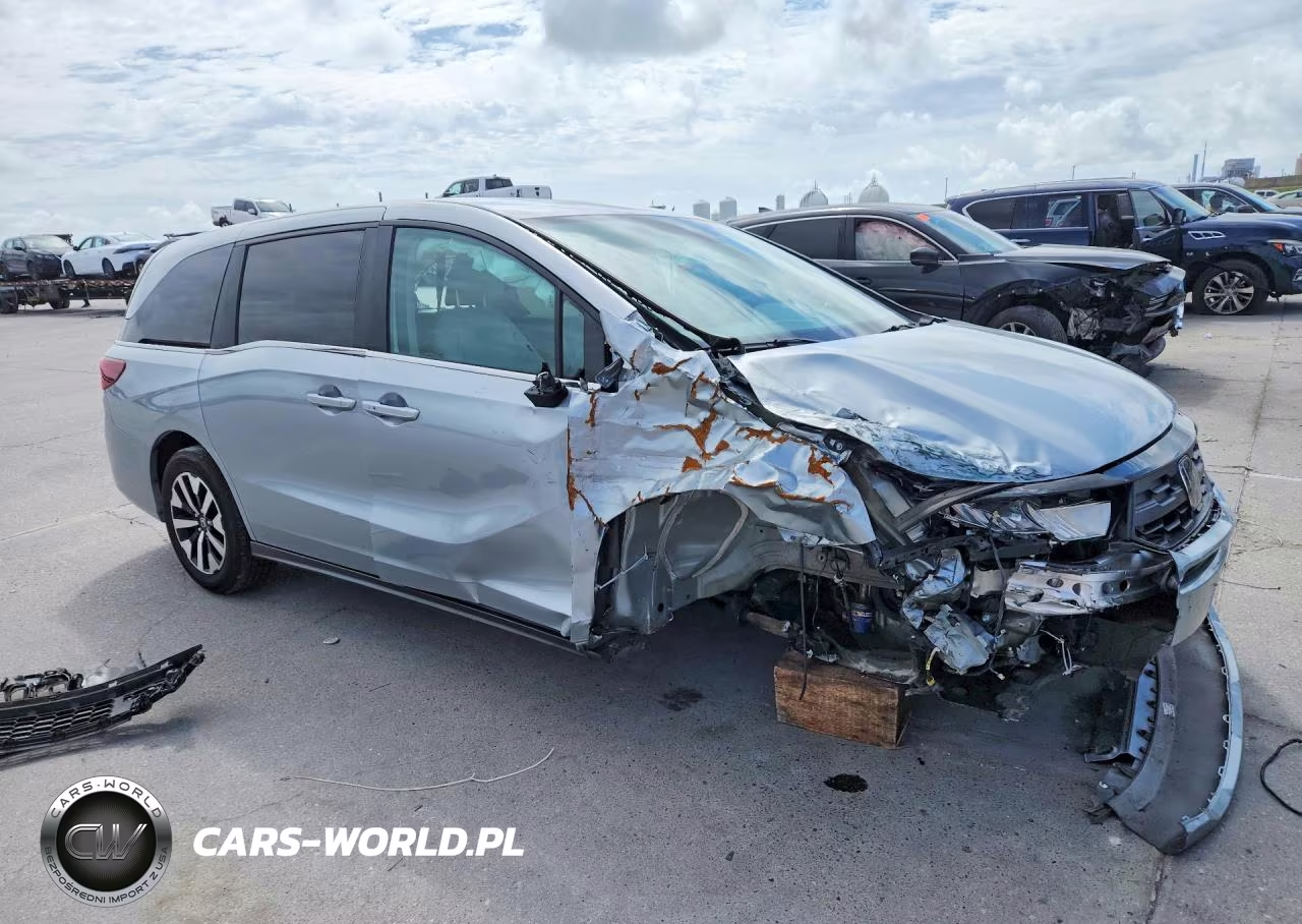 2025 Honda Odyssey Exl VIN:5FNRL6H60SB083587 - 4