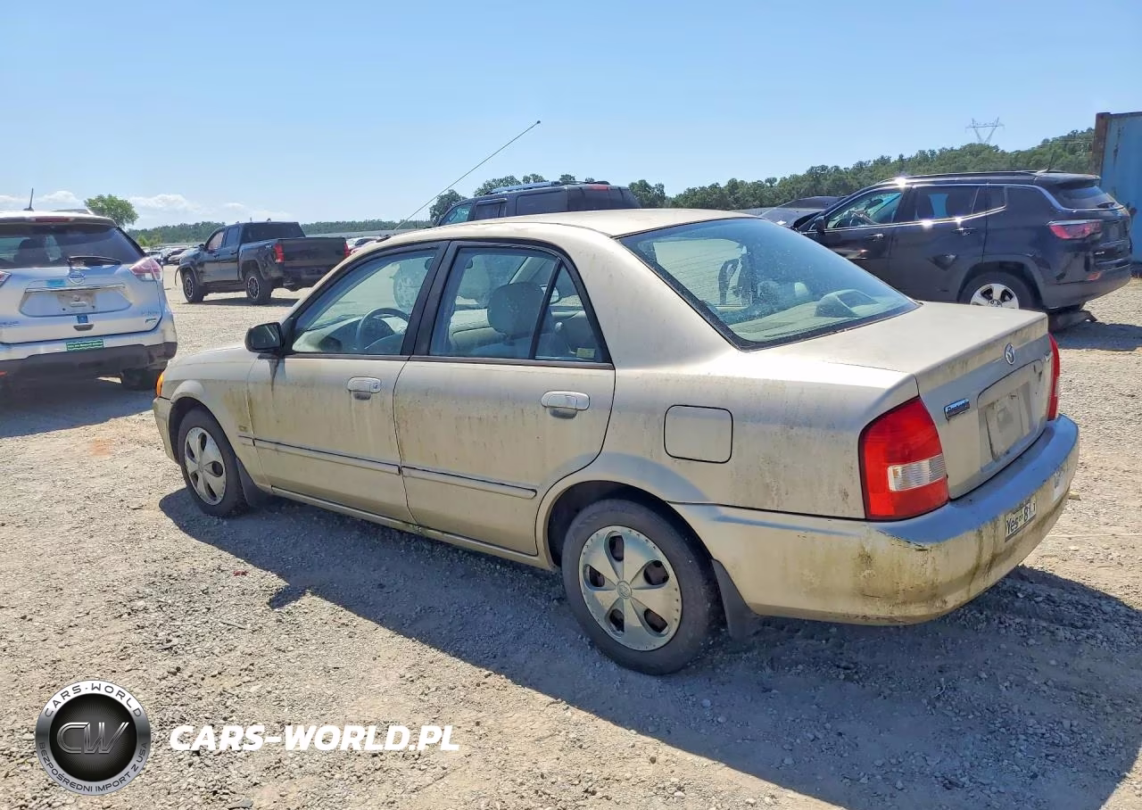 1999 Mazda Protege Dx VIN:JM1BJ2228X0194402 - 2