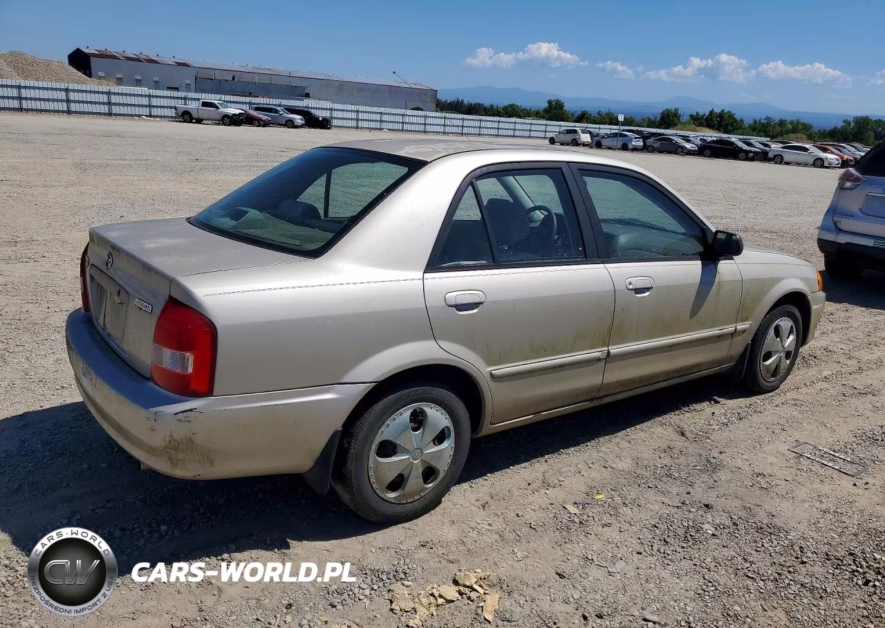 1999 Mazda Protege Dx VIN:JM1BJ2228X0194402 - 3