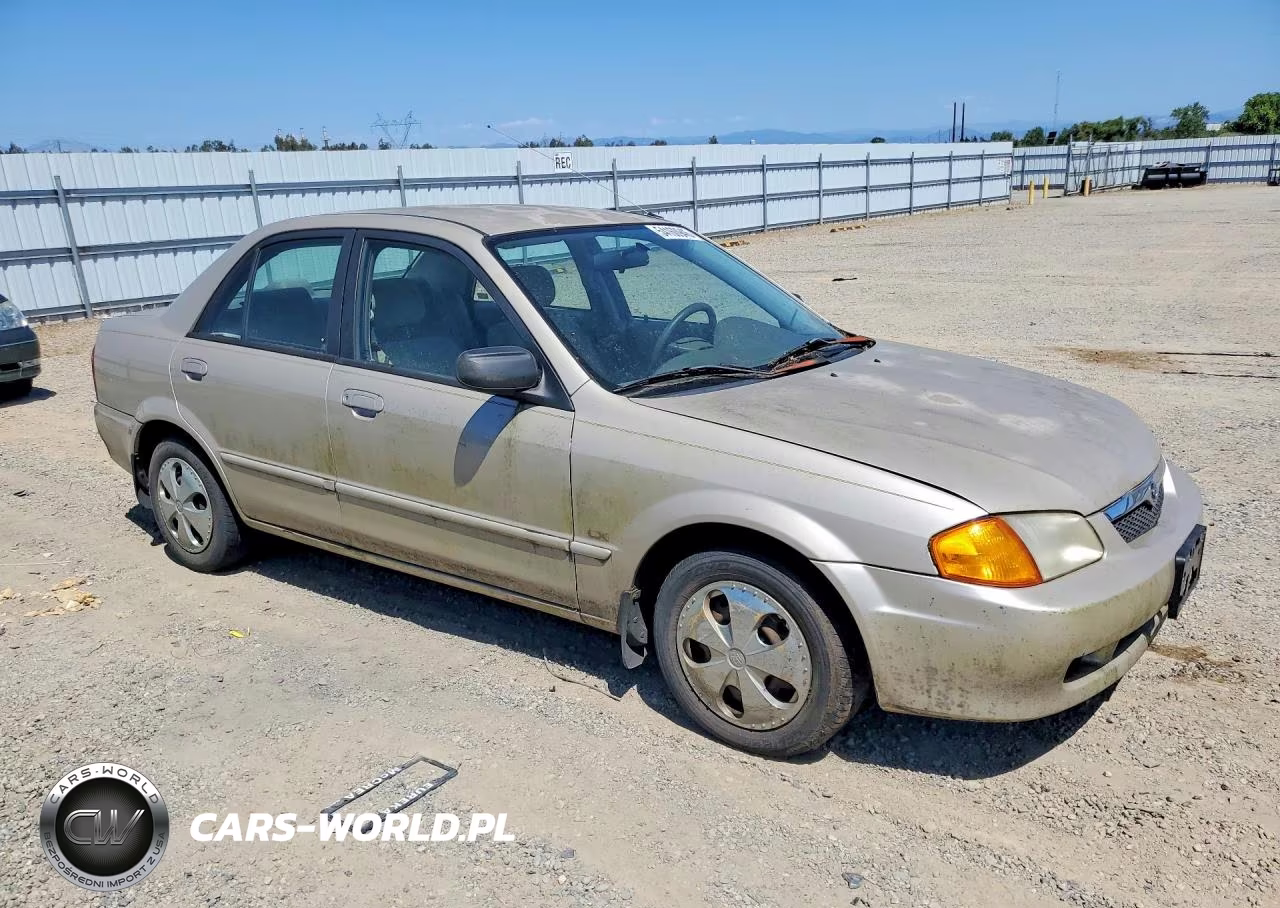 1999 Mazda Protege Dx VIN:JM1BJ2228X0194402 - 4