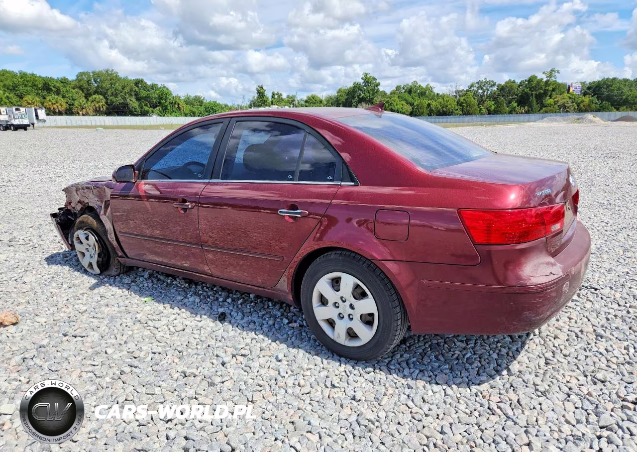 2009 Hyundai Sonata Gls VIN:5NPET46C29H483920 - 2