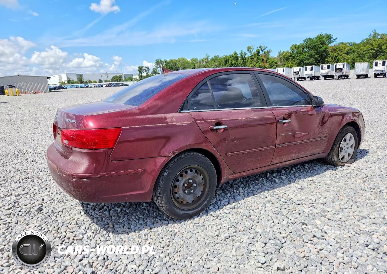 2009 Hyundai Sonata Gls VIN:5NPET46C29H483920 - 3