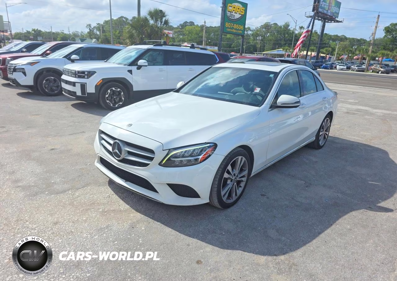 2019 Mercedes-Benz C 300 VIN:55SWF8DB1KU288407 - 2