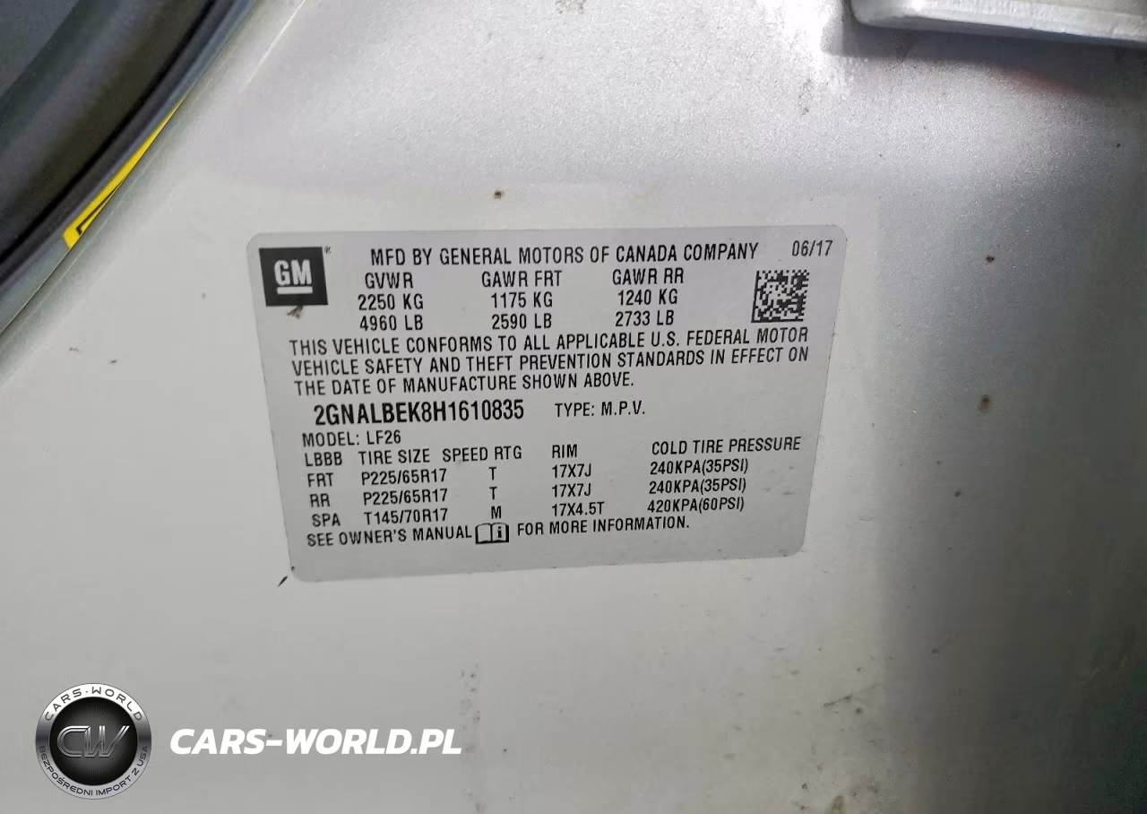 2017 Chevrolet Equinox Ls VIN:2GNALBEK8H1610835 - 12