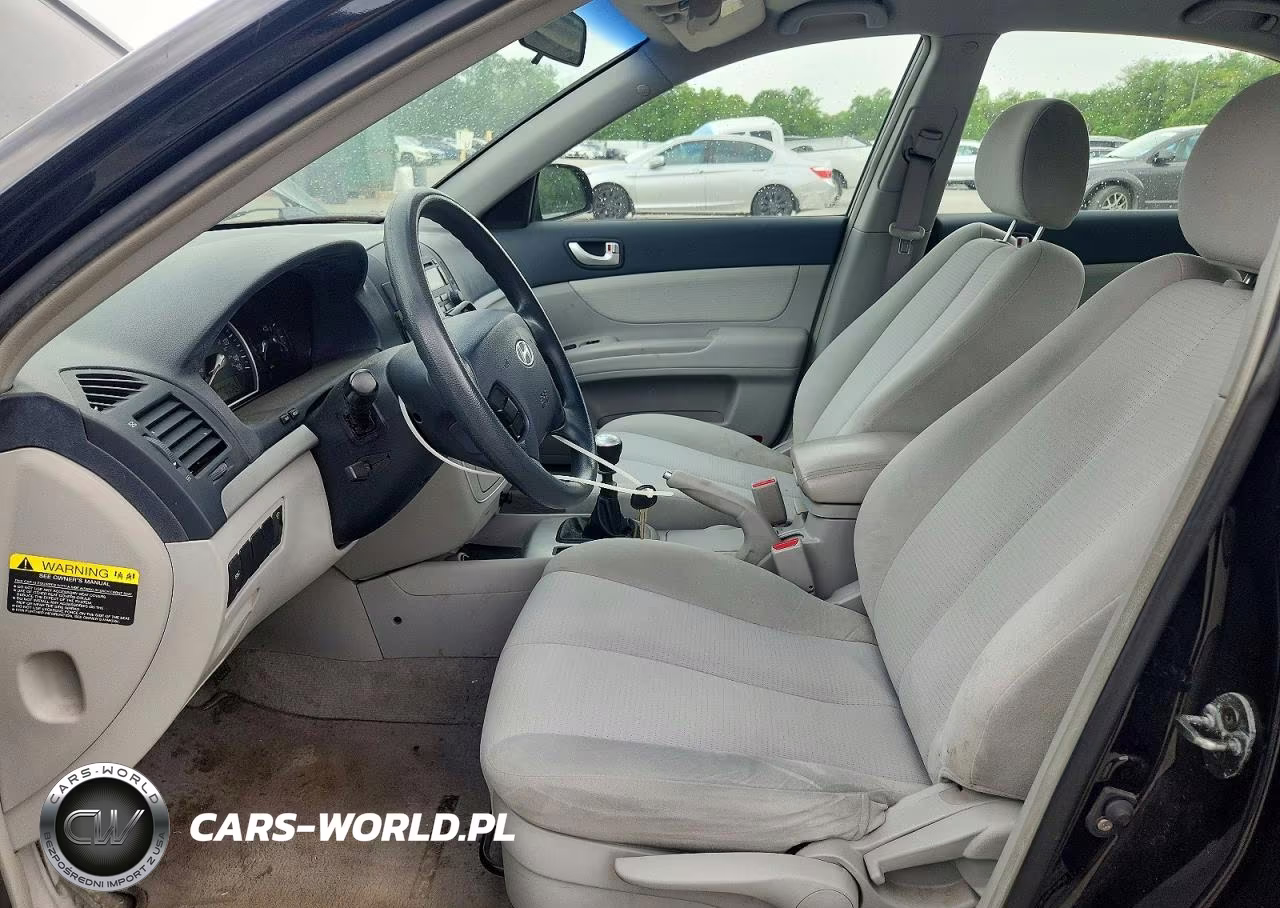 2008 Hyundai Sonata Gls VIN:5NPET46C58H356710 - 7