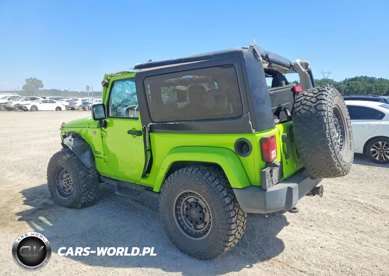 2012 Jeep Wrangler Sport VIN:1C4AJWAG4CL235679 - 2