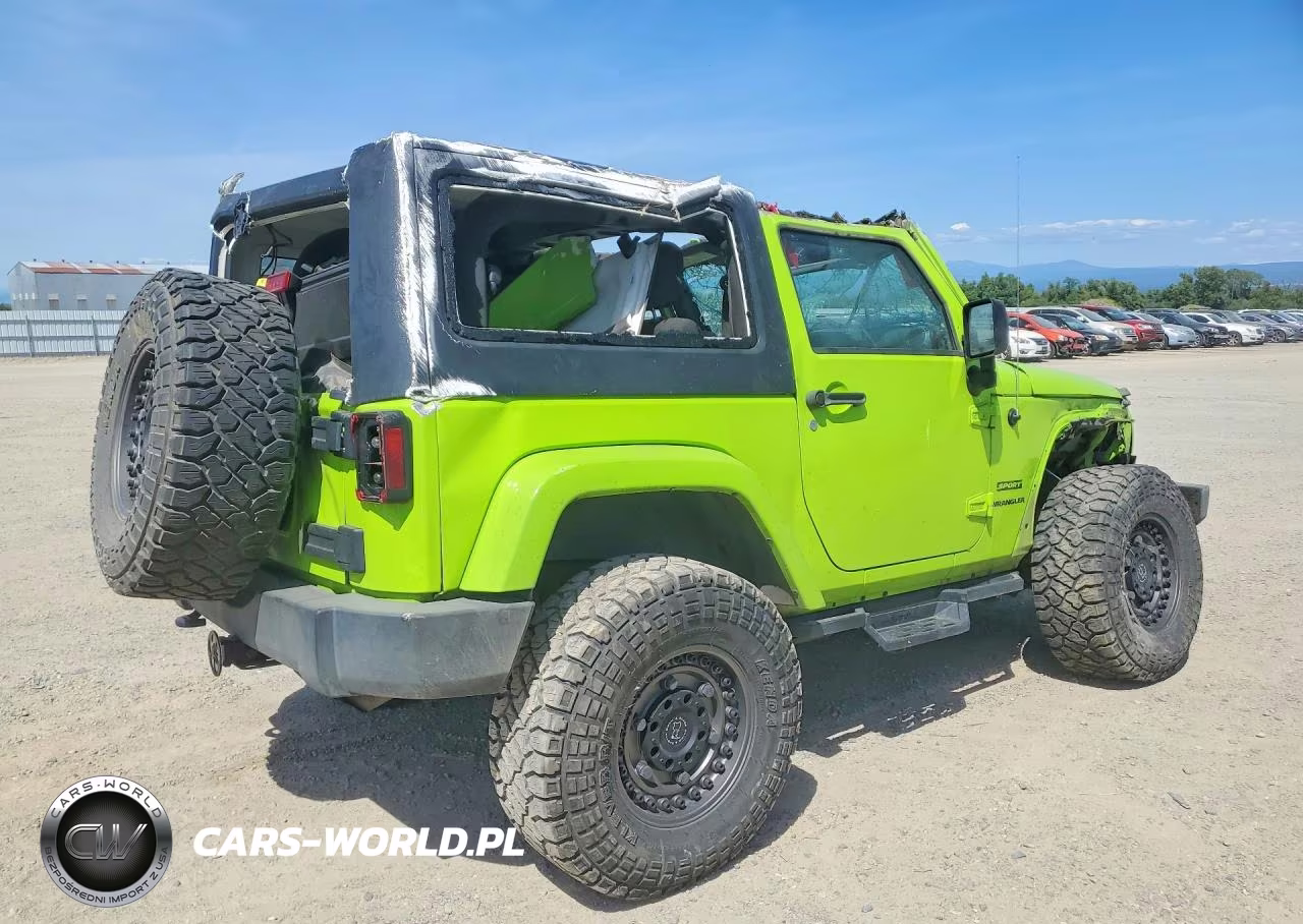 2012 Jeep Wrangler Sport VIN:1C4AJWAG4CL235679 - 3