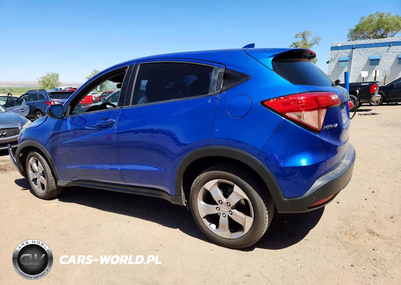 2018 Honda Hr-V Lx VIN:3CZRU6H36JG722934 - 2