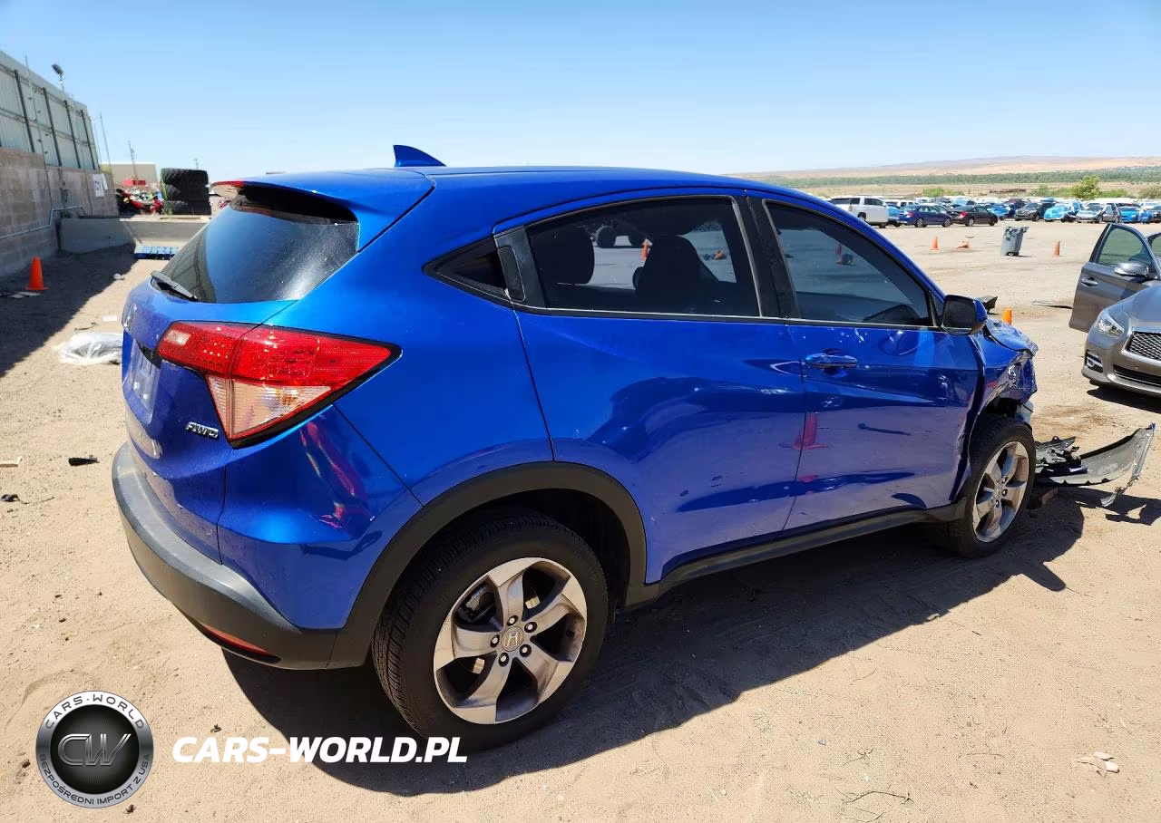 2018 Honda Hr-V Lx VIN:3CZRU6H36JG722934 - 3