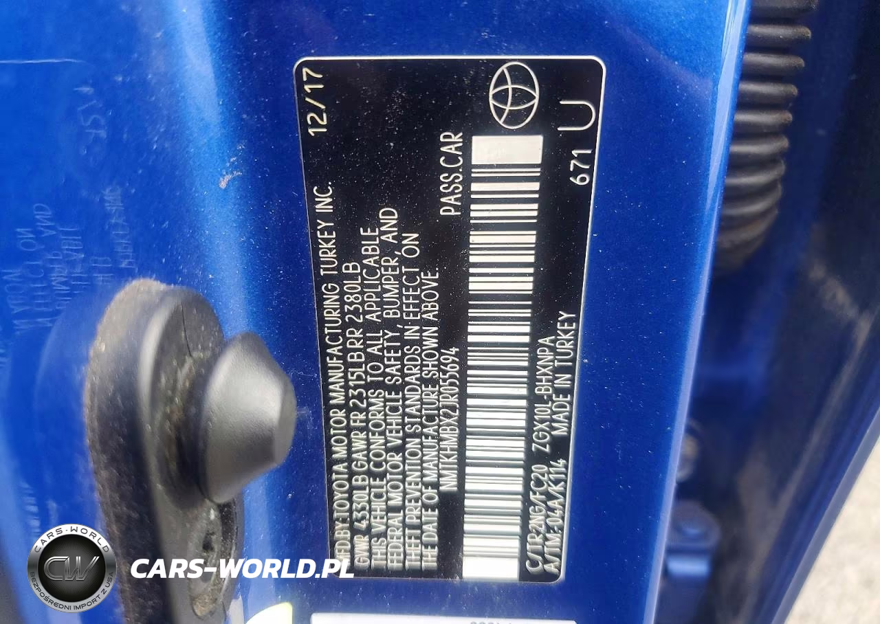 2018 Toyota C-Hr Xle VIN:NMTKHMBX2JR055694 - 13