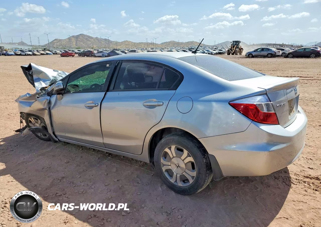 2012 Honda Civic Hybrid VIN:JHMFB4F20CS000155 - 2