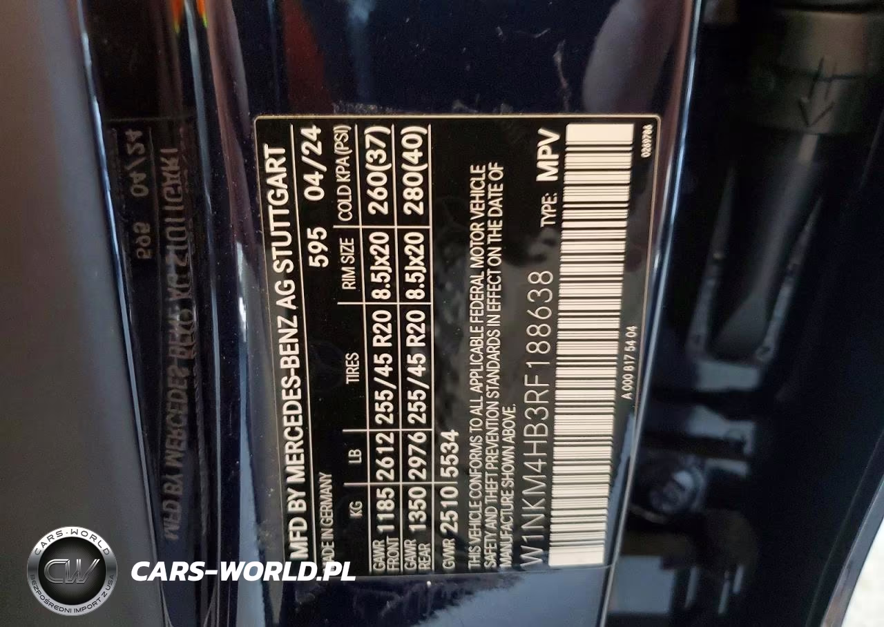2024 Mercedes-Benz Glc 300 4Matic VIN:W1NKM4HB3RF188638 - 14