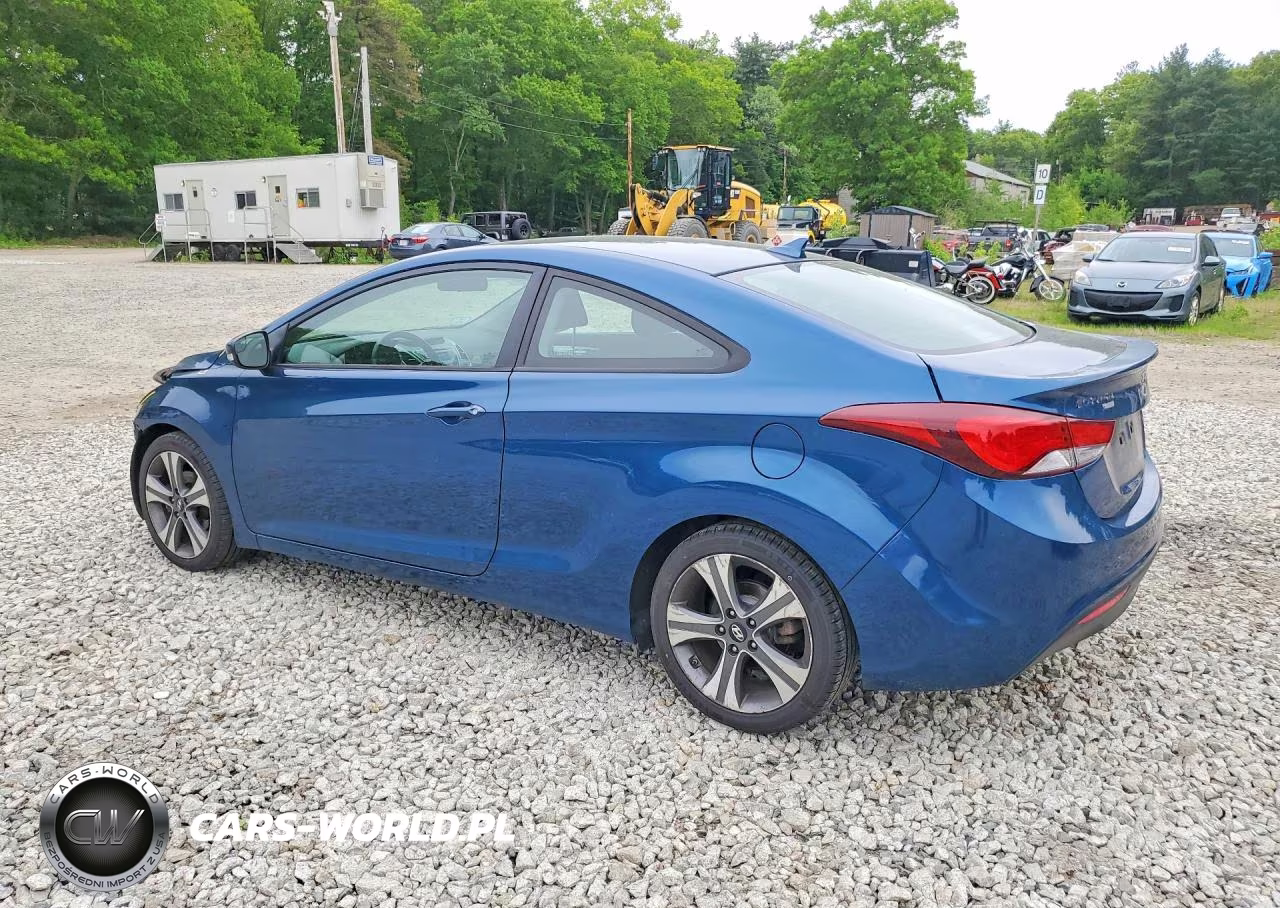 2014 Hyundai Elantra Coupe Base VIN:KMHDH6AHXEU025100 - 2