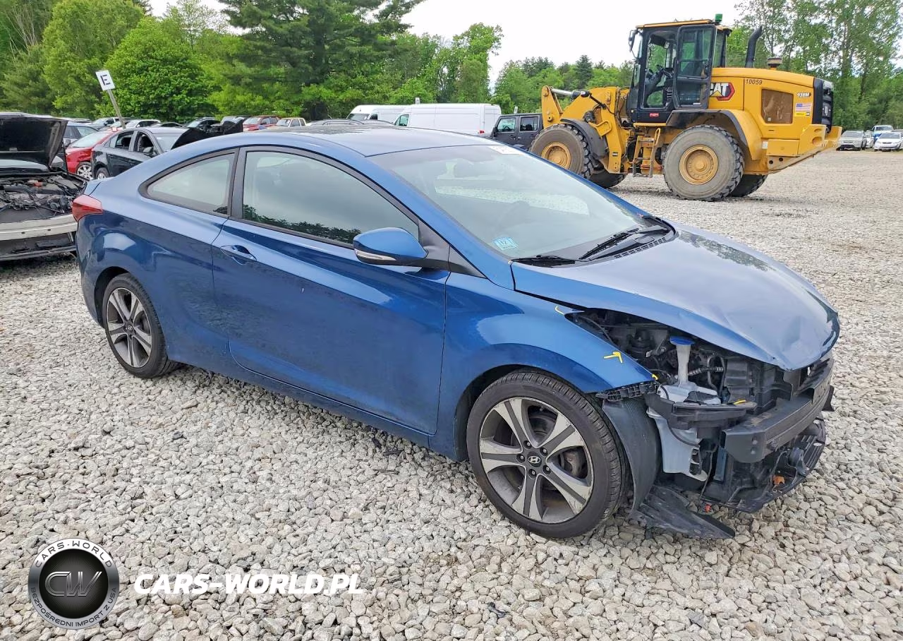 2014 Hyundai Elantra Coupe Base VIN:KMHDH6AHXEU025100 - 4