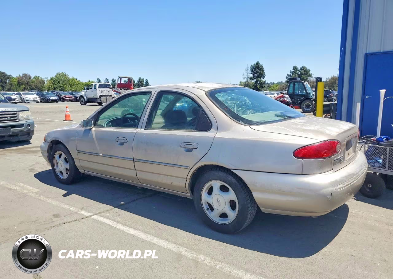 1996 Ford Contour Gl VIN:1FALP6537TK240398 - 2