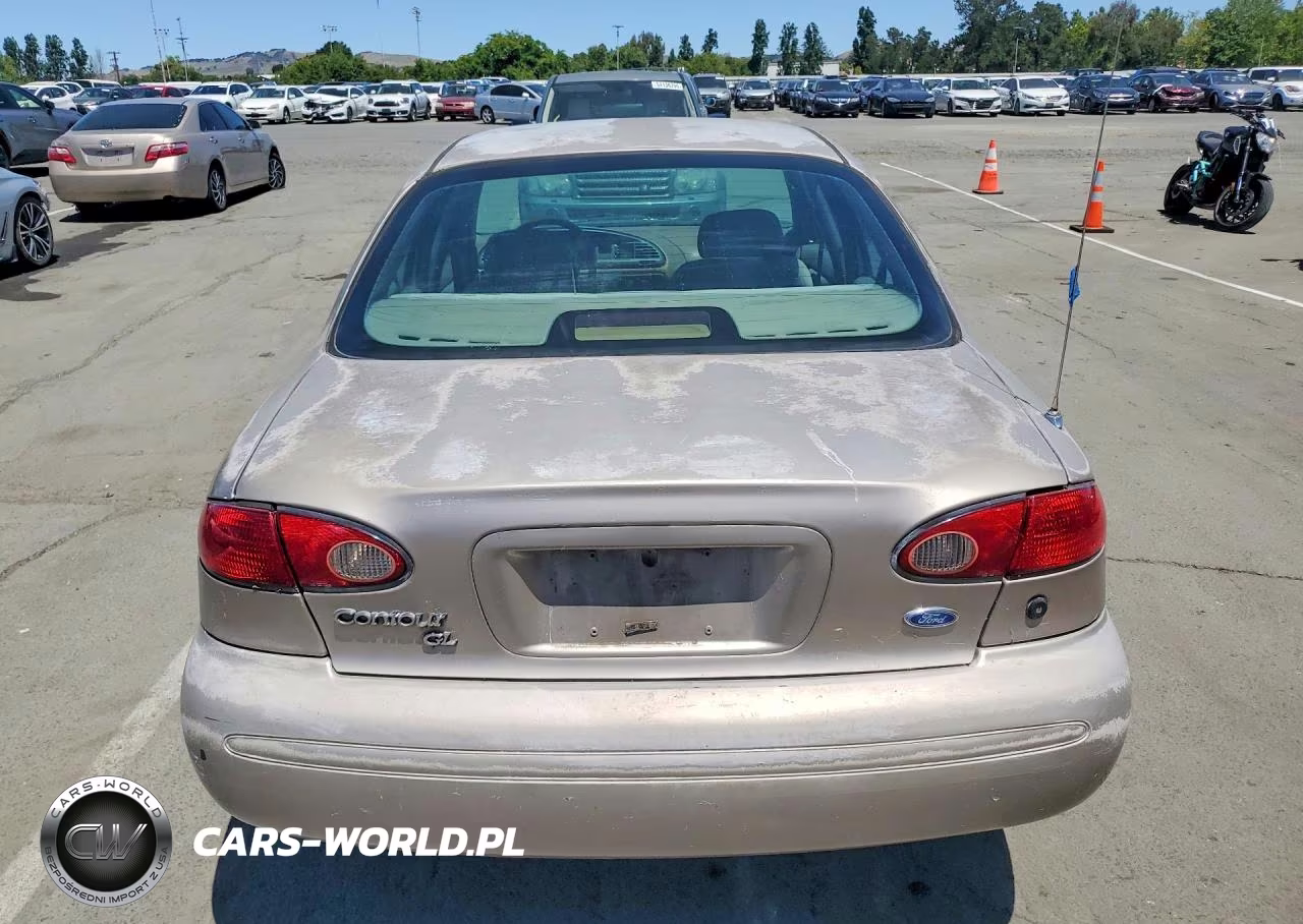 1996 Ford Contour Gl VIN:1FALP6537TK240398 - 6