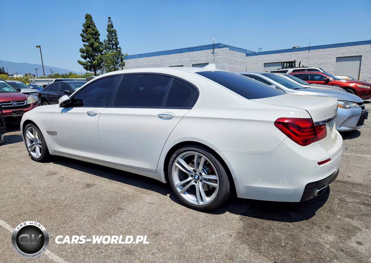 2013 BMW 740 Lxi VIN:WBAYF4C56DD127525 - 2