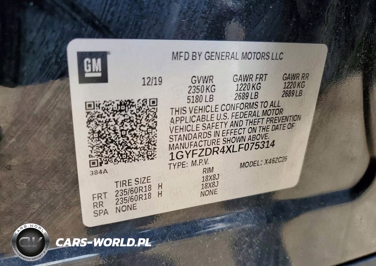 2020 Cadillac Xt4 Premium Luxury VIN:1GYFZDR4XLF075314 - 13