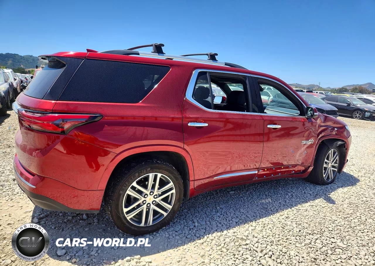 2022 Chevrolet Traverse High Country VIN:1GNEVNKW6NJ160141 - 3