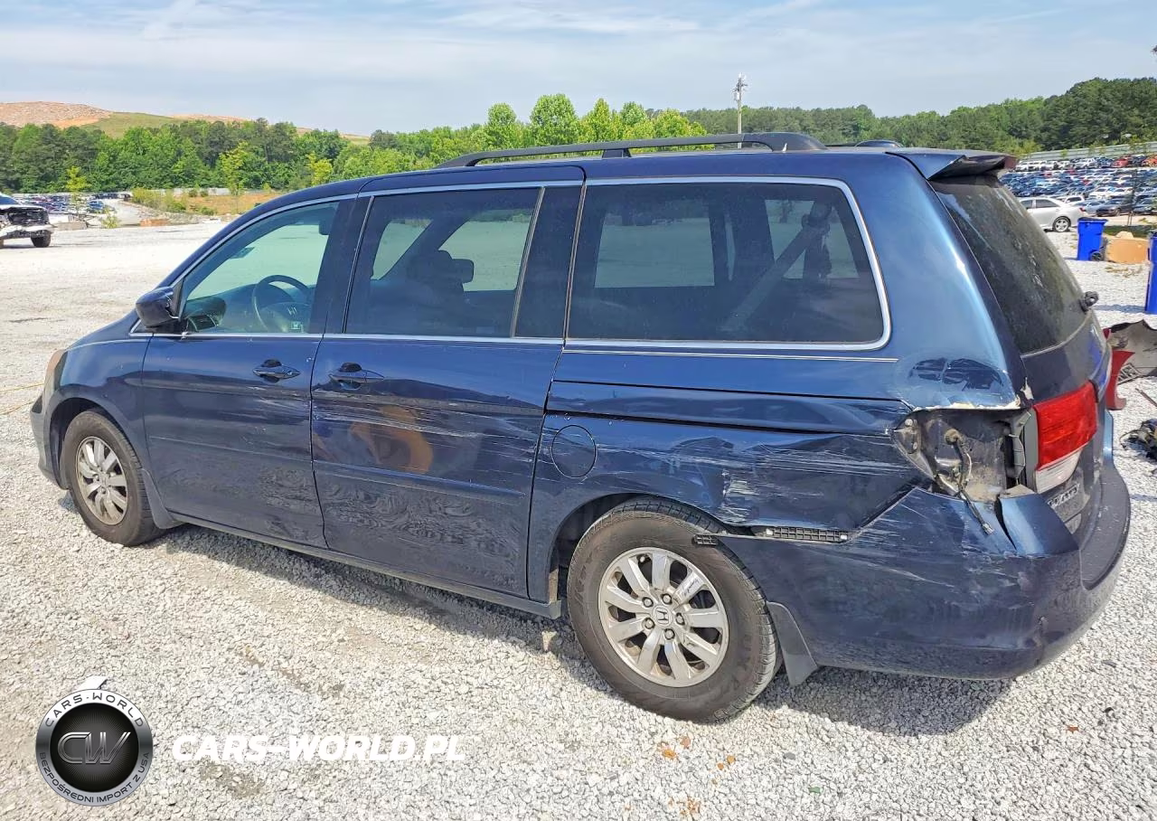 2009 Honda Odyssey Exl VIN:5FNRL38759B408137 - 2