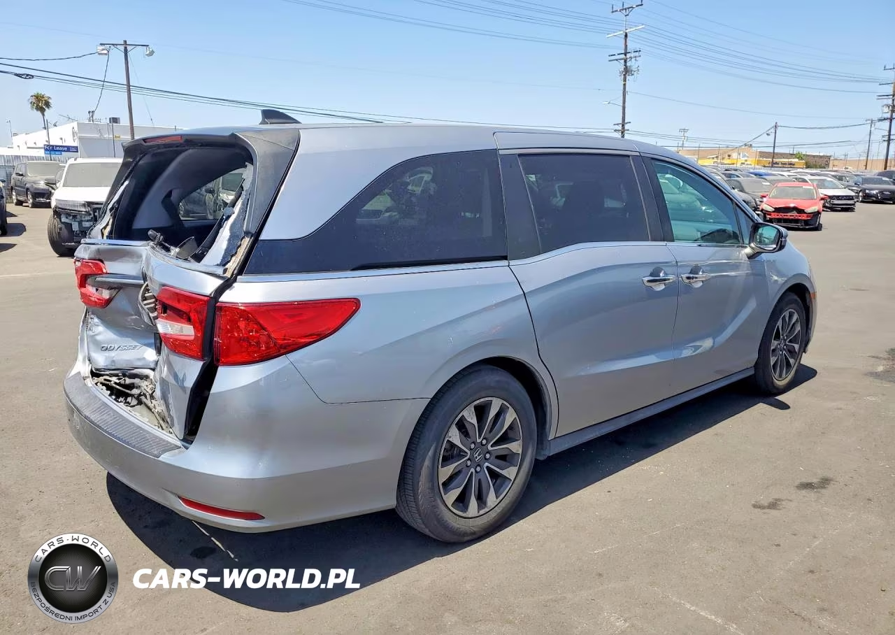 2021 Honda Odyssey Exl VIN:5FNRL6H71MB011082 - 3