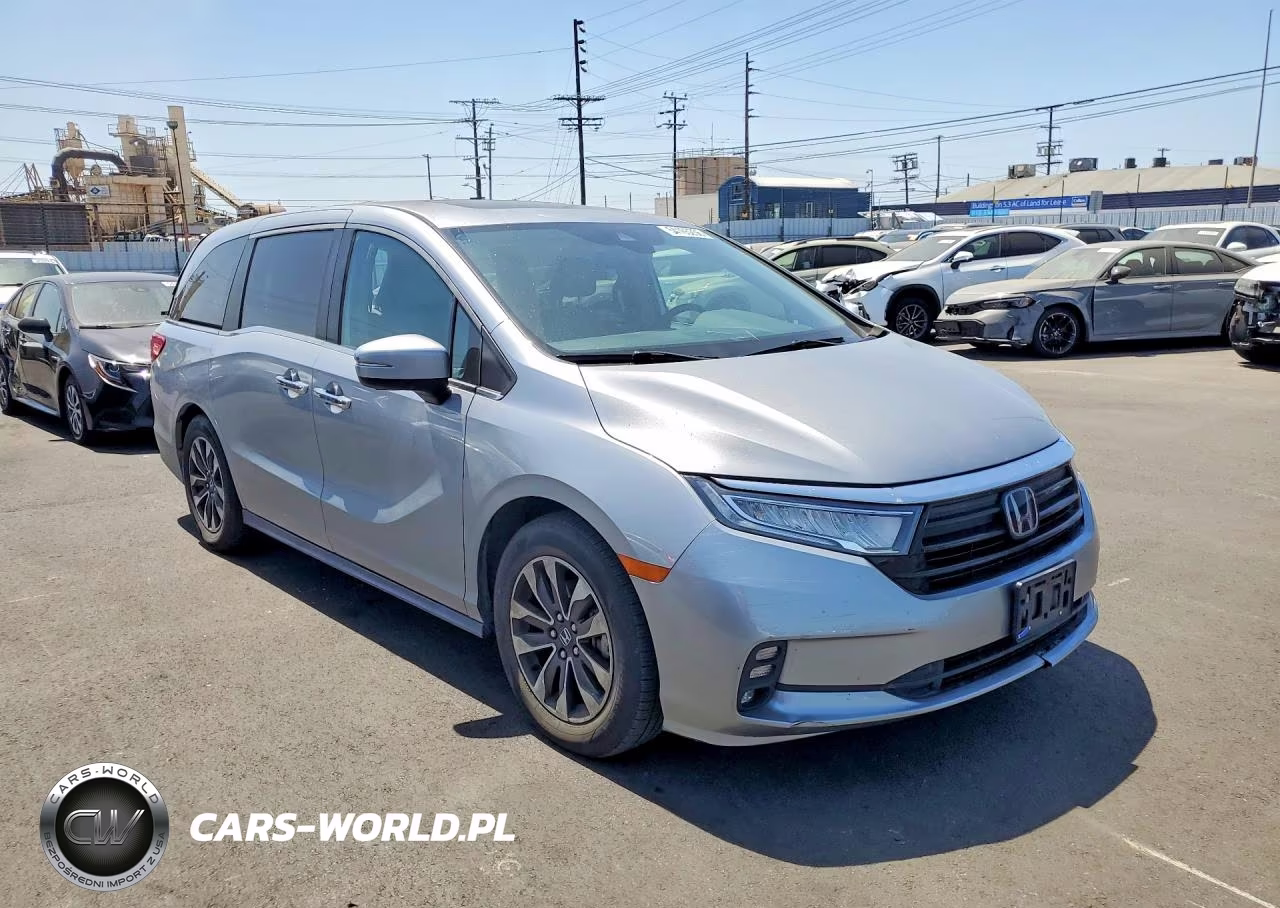 2021 Honda Odyssey Exl VIN:5FNRL6H71MB011082 - 4