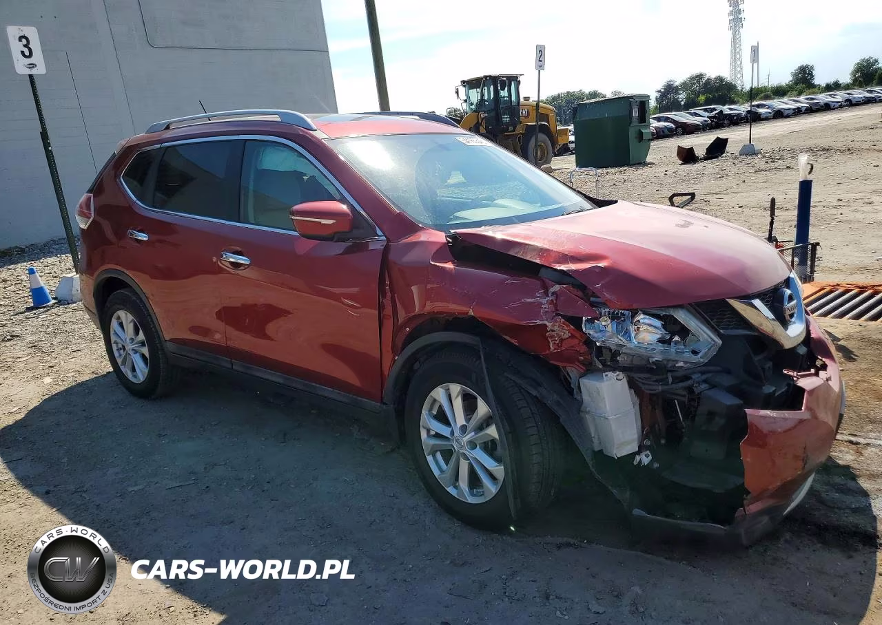 2015 Nissan Rogue Sv VIN:5N1AT2MV8FC752657 - 4