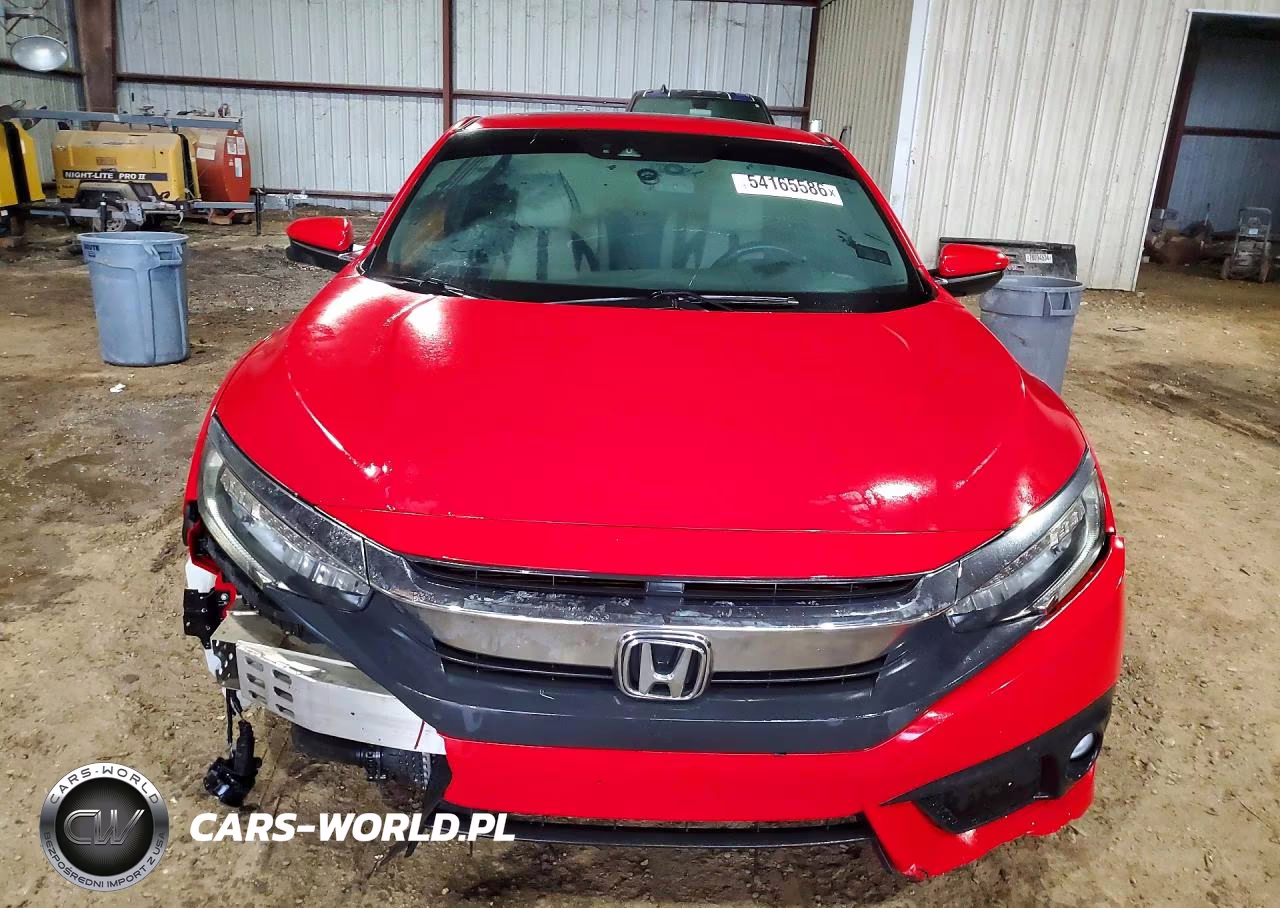 2018 Honda Civic Touring VIN:2HGFC3B95JH352309 - 5