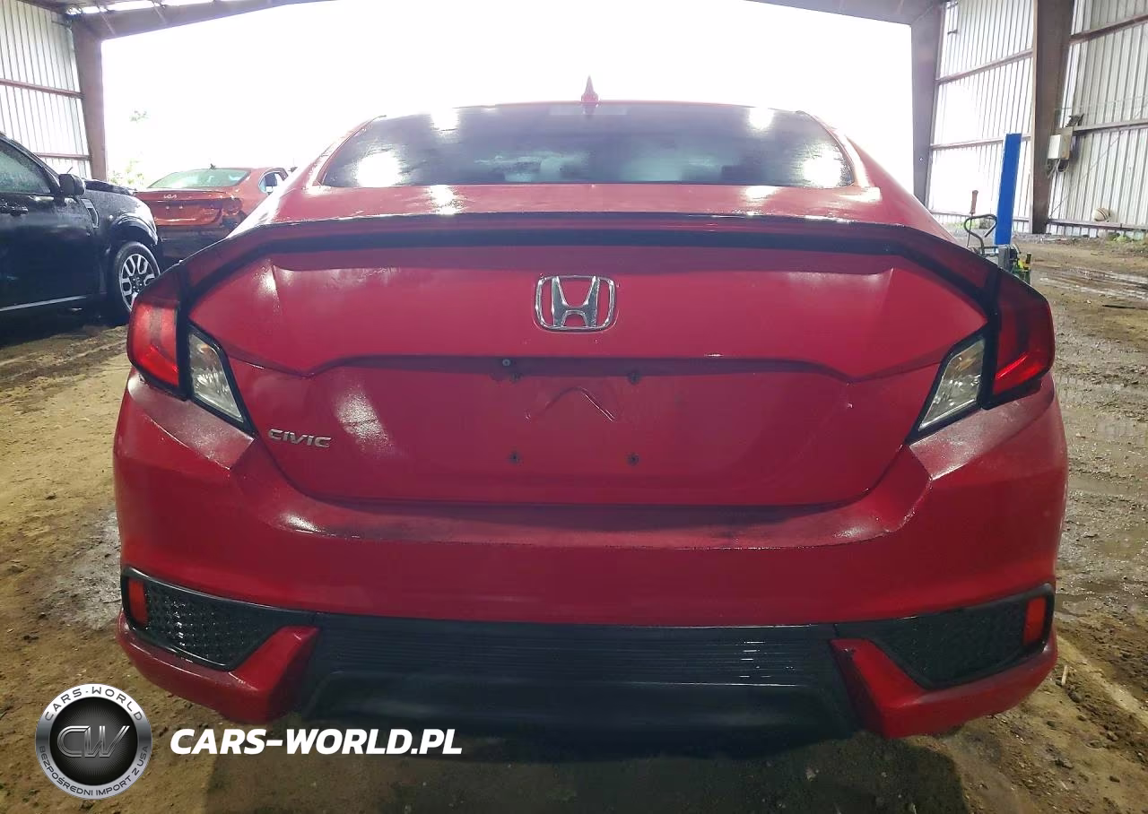 2018 Honda Civic Touring VIN:2HGFC3B95JH352309 - 6