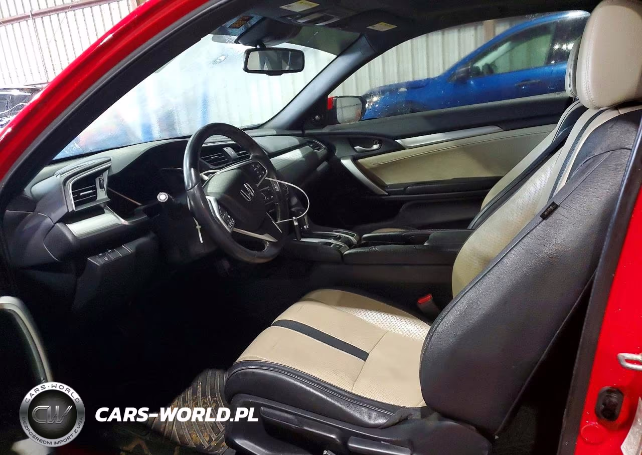 2018 Honda Civic Touring VIN:2HGFC3B95JH352309 - 7