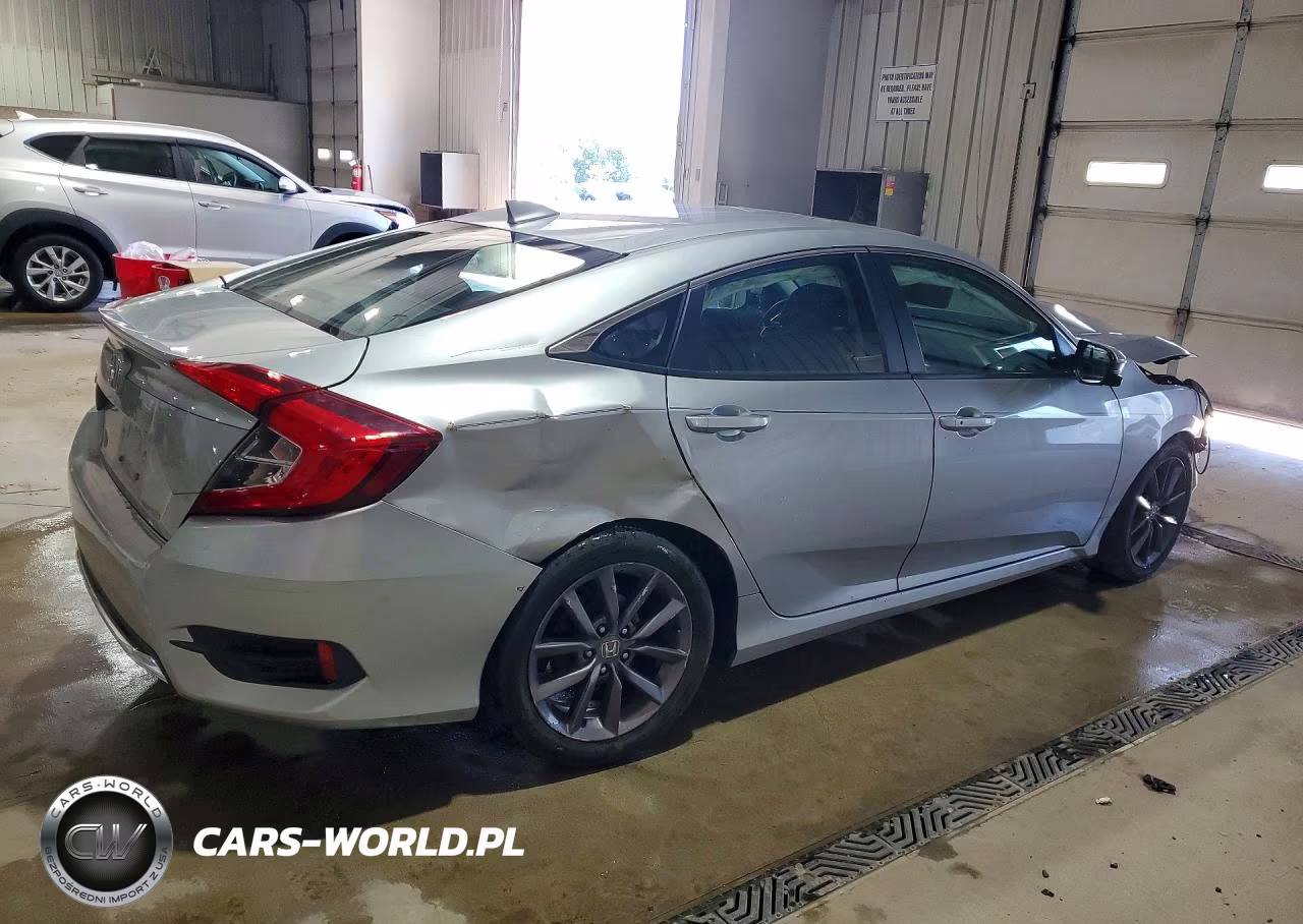 2020 Honda Civic Ex VIN:19XFC1F30LE207346 - 3