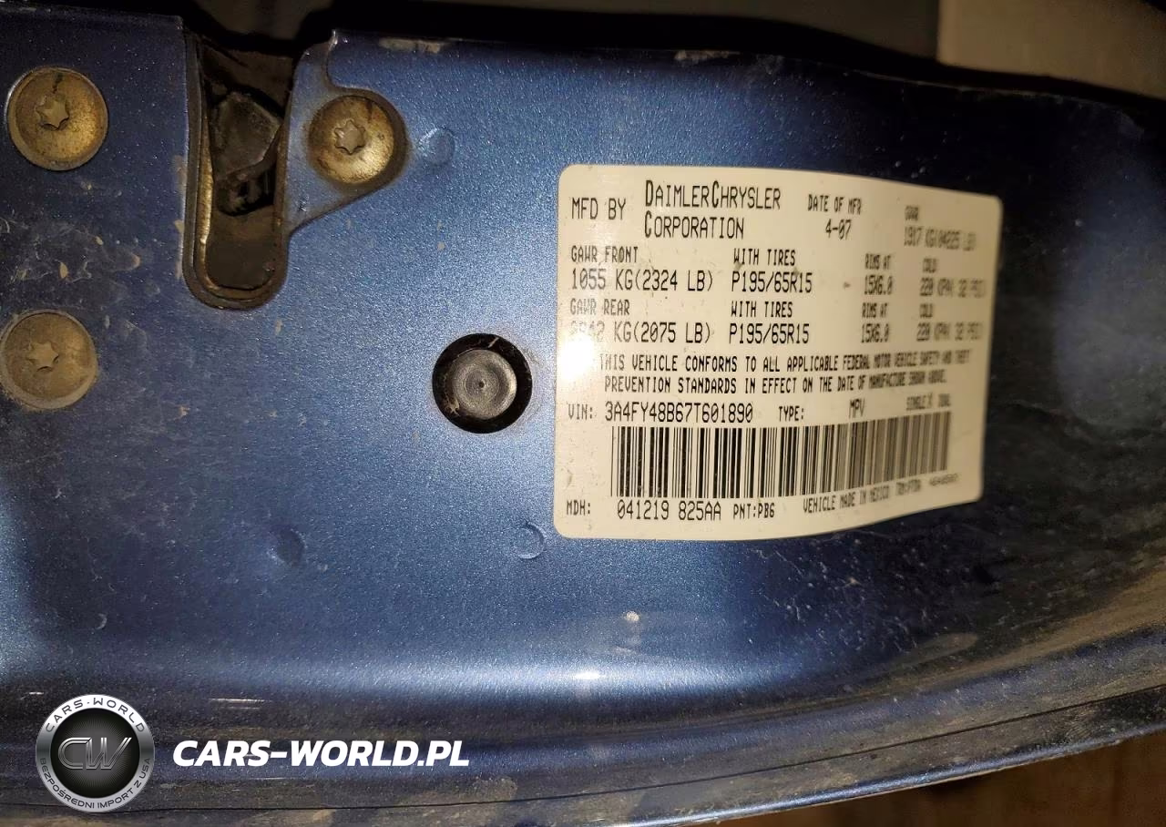 2007 Chrysler Pt Cruiser VIN:3A4FY48B67T601890 - 13